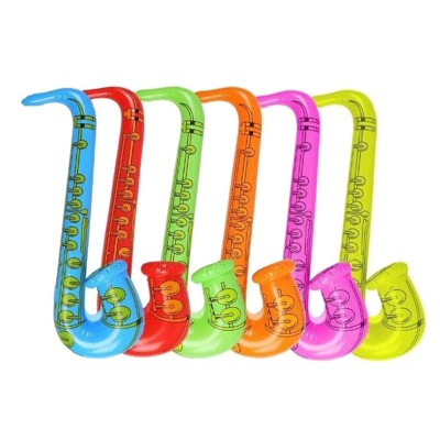 wholesale and custom pvc inflatable saxophone and inflatable musical instruments