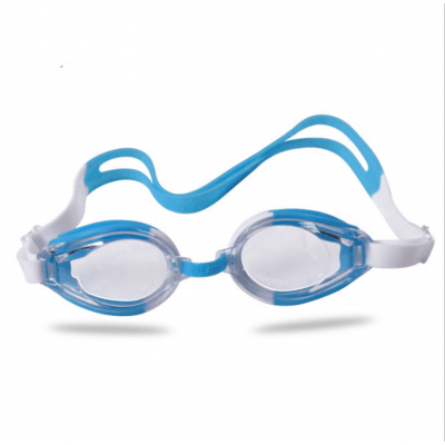 Good quality colorful silicone waterproof swimming glasses unisex swimming