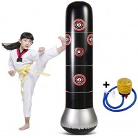 Factory Sell  PVC Inflatable Punching Bag Inflatable Tumbler Box Punch Bag Toy For Adult