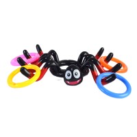 Wholesale and custom halloween toy inflatable spider ring game toy for Kids