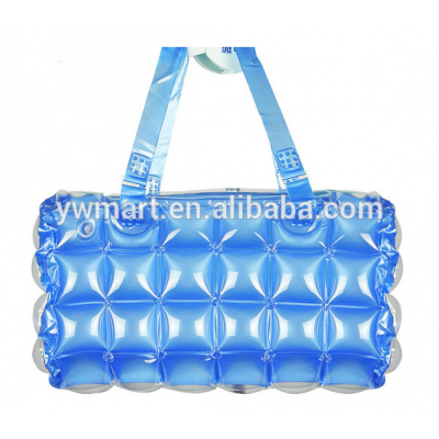 OEM inflatable plastic bag, plastic PVC inflatable beach bag