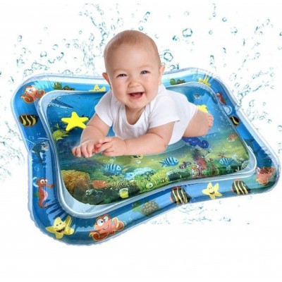 Wholesale and custom new kids tummy time water play mat  inflatable baby water play mat toy